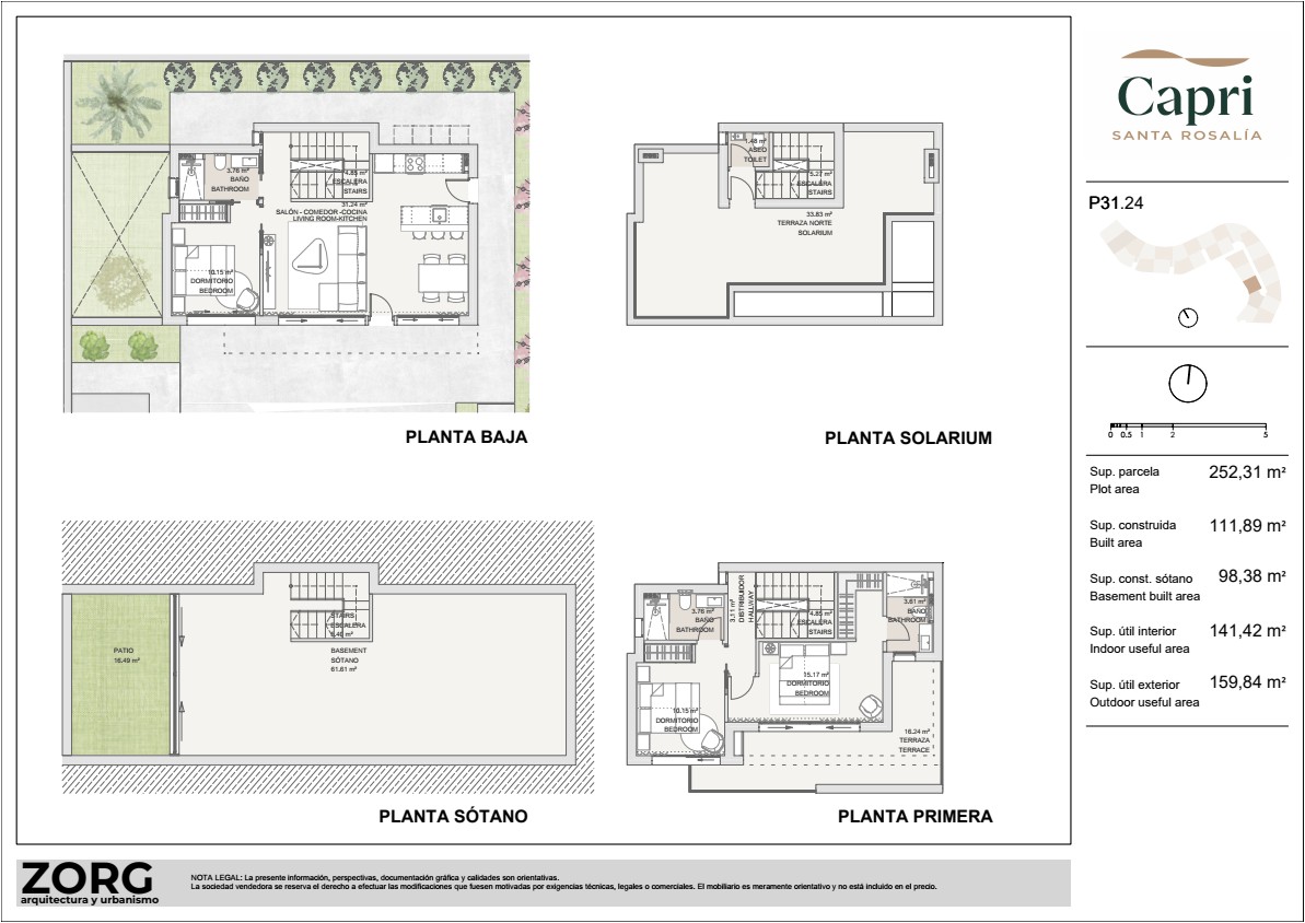 Capri Villas Floor Plan